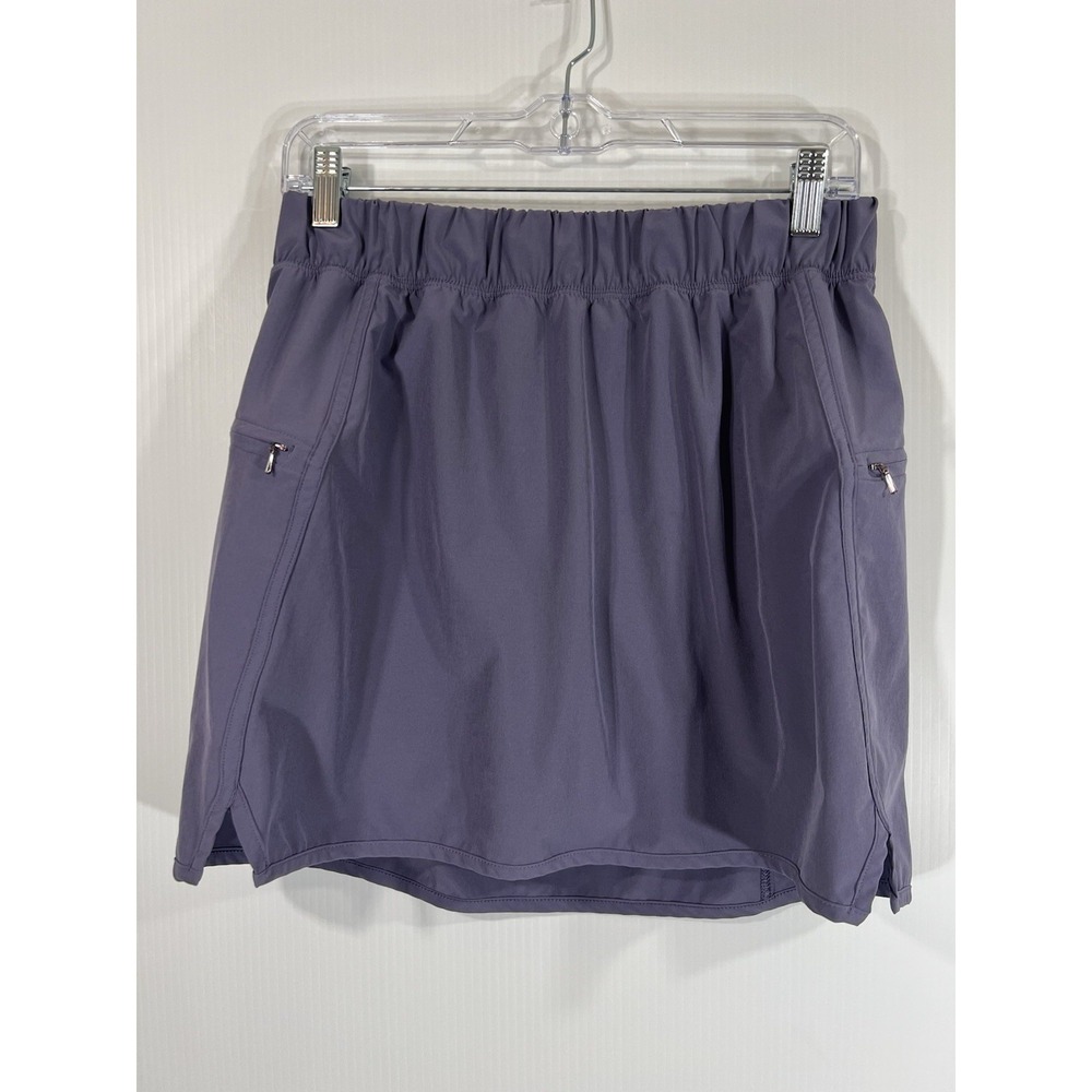 Calia‎ Anywhere Skort Skirt Size Medium Purple Hiking Gorpcore Pockets Lined